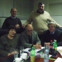 With leaders of the Fund for the Preservation of Cultural Heritage of Georgia. Executive Director Archil Gogsadze (on the right, back), architector Vaja Orbeladze (middle, front)