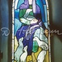 The Window "Christ the Good Shepherd" in Kihelkonna Church 