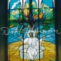 "The Christ on the Throne" Window in Pühajõe Church