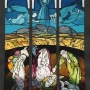 Ikkuna "Kristuksen syntymä" Pühajõen kirkossa